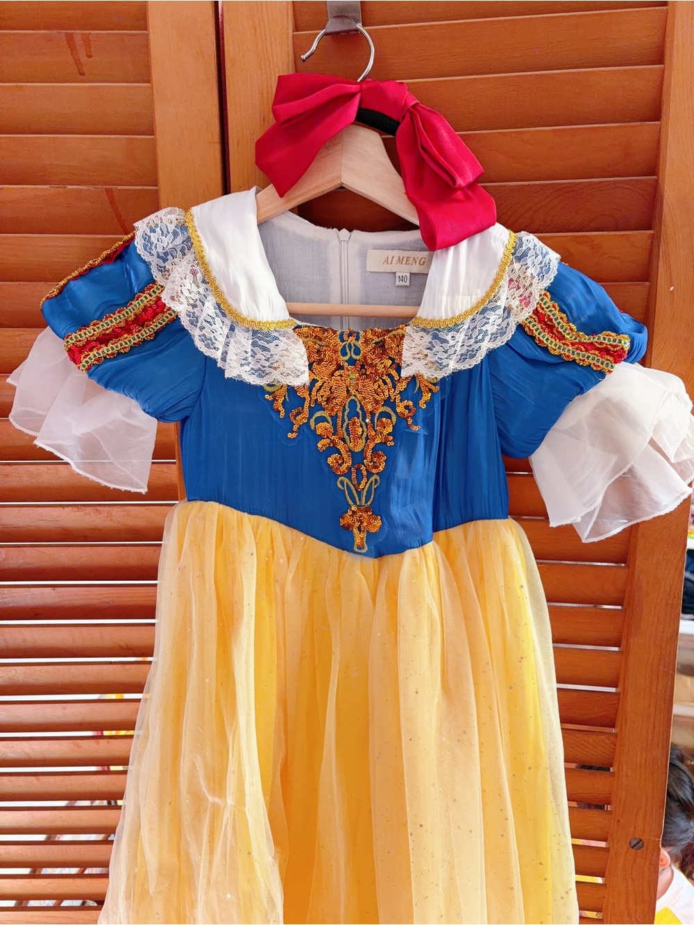 Snow White Princess Costume Dress